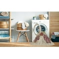 thumbnail image 2 of Ahgly Company Machine Washable Indoor Rectangle Transitional Khaki Gold Area Rugs, 5' x 7', 2 of 7