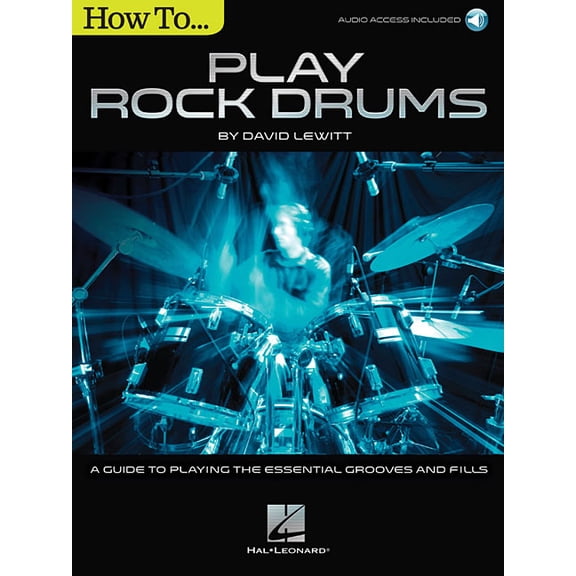 How to Play Rock Drums, (Paperback)