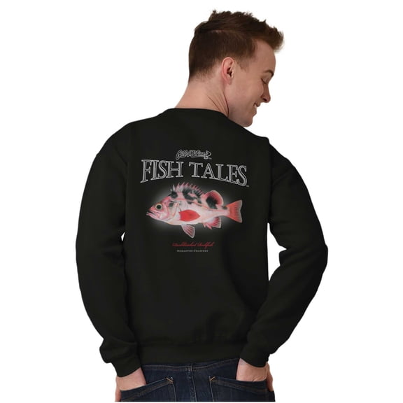 Gill McFinn Rockfish Fisherman Fish Unisex Plus Fleece Graphic Sweatshirt Brisco Brands 2X