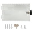 thumbnail image 2 of Thermostat Lock Box, Large Clear Acrylic Guard, Thermostat Protective Guard For Home, Office, School, 2 of 8