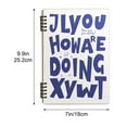 thumbnail image 2 of Nkmbld B5 Composition Notebook Non Irritating Loose Leaf Notebook Detachable High Horizontal Notebook, 2 of 8
