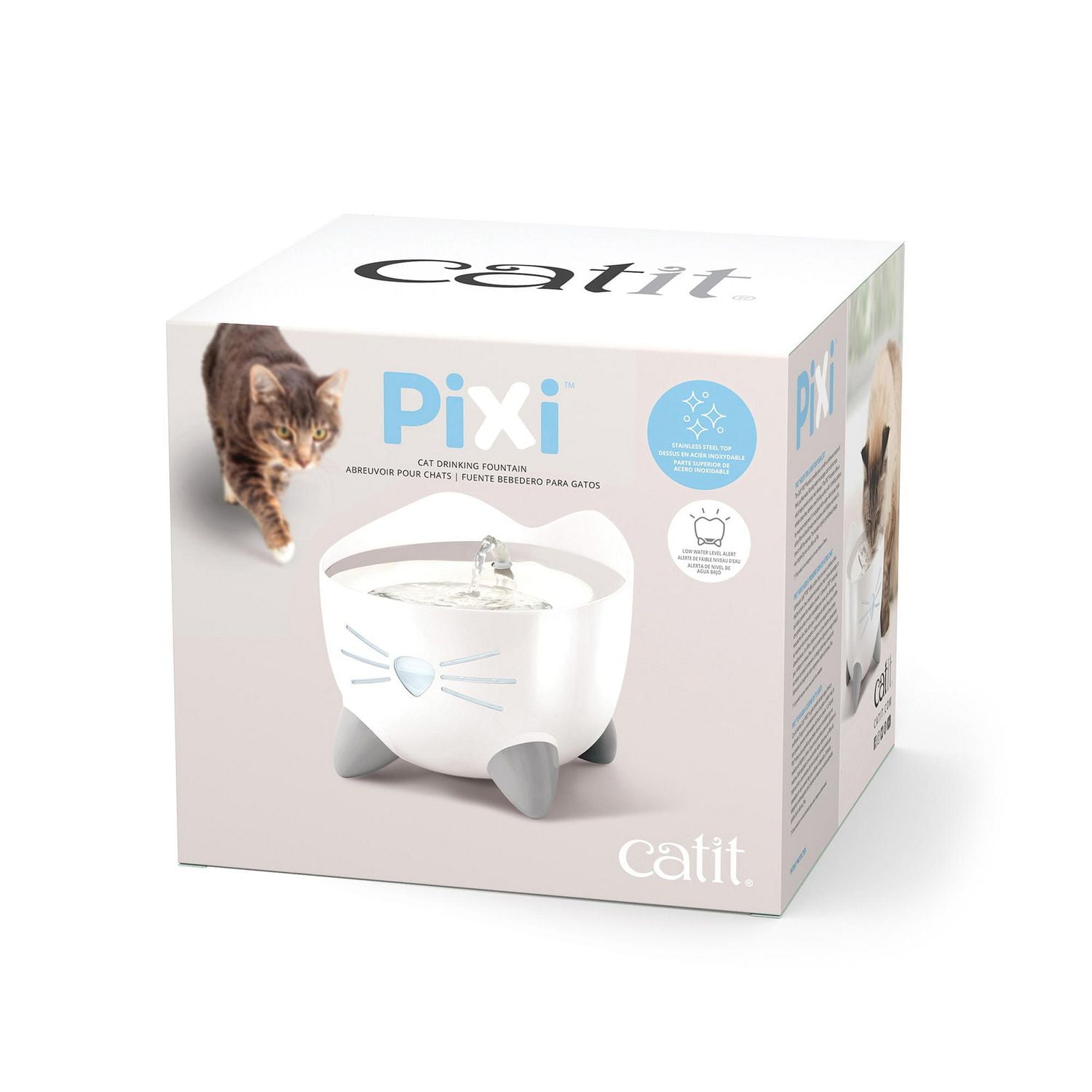 Abreuvoir PIXI avec dessus en acier inoxydable, 2.5 L