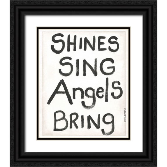 Shamp, Cindy 26x31 Black Ornate Wood Framed with Double Matting Museum Art Print Titled - The Sun Shines II