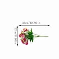 thumbnail image 4 of geerera Artificial Daisy Bouquet - Mixed Fake Cosmos Flowers with Greenery Stems, Fake Floral Arrangement for Outdoor & Home Decor, 4 of 5