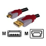 NXG TREQUE - USB cable - USB male to mini-USB Type B male - 6.6 ft