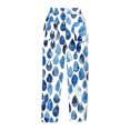 thumbnail image 5 of Pxkloy Women's Capri Pants,Lightweight Women Cotton Crop Capris Floral Print High Rise Casual Solid Linen Dressy Capri Pants for Women Loose Fit Multicolor, 5 of 5
