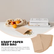 SENSETH 100Pcs Seed Packets Seed Storage Bags Kraft Paper Seed Envelopes Seed Saving Paper Envelopes