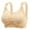 Light Yellow, variant on Women's Oversized Strapless Bra Without Steel Ring Comfortable Breathable Sexy Lace Side Adjustable Black 38
