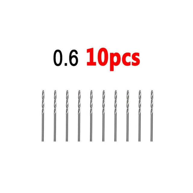 TIELUTT 40Pcs Coated High Speed Steel Drill Bit Set Tool 1/1.5/2/2.5/3mm Para Vidrio De Pa Diamante Para Pa Dura Porcelain Coated Steel Metal Shield Light