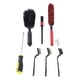 thumbnail image 2 of Juego de 8 cepillos de limpieza para ruedas de coche, herramienta para detalles de neumáticos, lana sintética, Universal, para Exterior, Interior, salpicadero, asiento y ventana, 2 of 5