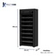 thumbnail image 4 of Zapatero Organizador Rack Para 27 Pares Estante Practiksa Color Negro, 4 of 5