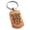 Rose, variant on Stainless Steel Mayan Jaguar Rune Engraved Dog Tag Keychain Keyring