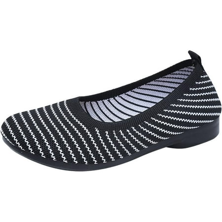 Canvas Low Top Sneakers Women Slip-on Platform Loafers Comfortable Flats Shoes Women Elegant Slip on Flats Shoes