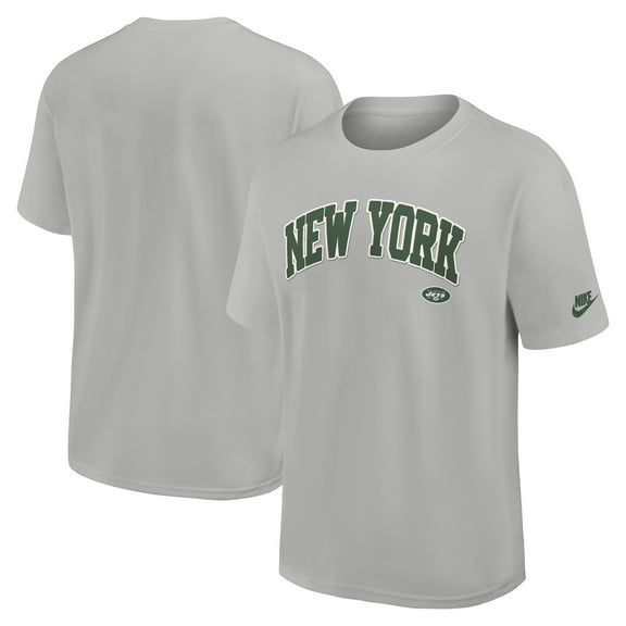 Men's Nike Gray New York Jets Rewind Statement Max90 T-Shirt