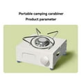 thumbnail image 5 of Camping Stove Outdoor Portable Gas Stove Portable Camp Stove, 5 of 5