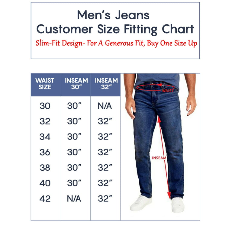 Peep sirene I særdeleshed Men's 3-Pack Flex Stretch Slim Straight Jeans with 5 Pocket (Sizes, 30-42)  - Walmart.com