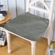 thumbnail image 4 of Cojín de silla sin deslizante para oficina y comedor - Almohadilla fina y lavable en rosa, gris y azul, 4 of 6