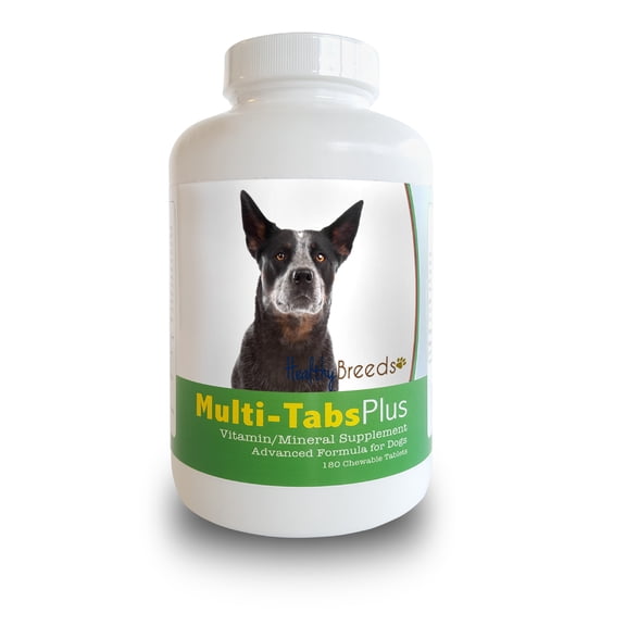 Healthy Breeds Dog Multi-Tab Vitamin and Mineral Supplement for Australian Cattle Dog, 180 Chews