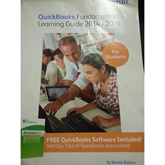 Pre-Owned QuickBooks Fundamentals Learning Guide For Students 2014/2015 (Paperback) 0991100239 9780991100231