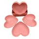 thumbnail image 4 of Plato de aperitivos con forma de corazón, bandeja de frutos secos, bandeja para servir aperitivos, forma de corazón Rosa, 4 of 9