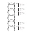 thumbnail image 4 of Estante para colgar sombreros Macarena 5 piezas montado en la pared, 4 of 8