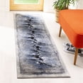 thumbnail image 2 of Safavieh Spirit 2' x 8' Runner Rug in Blue and Charcoal, 2 of 6
