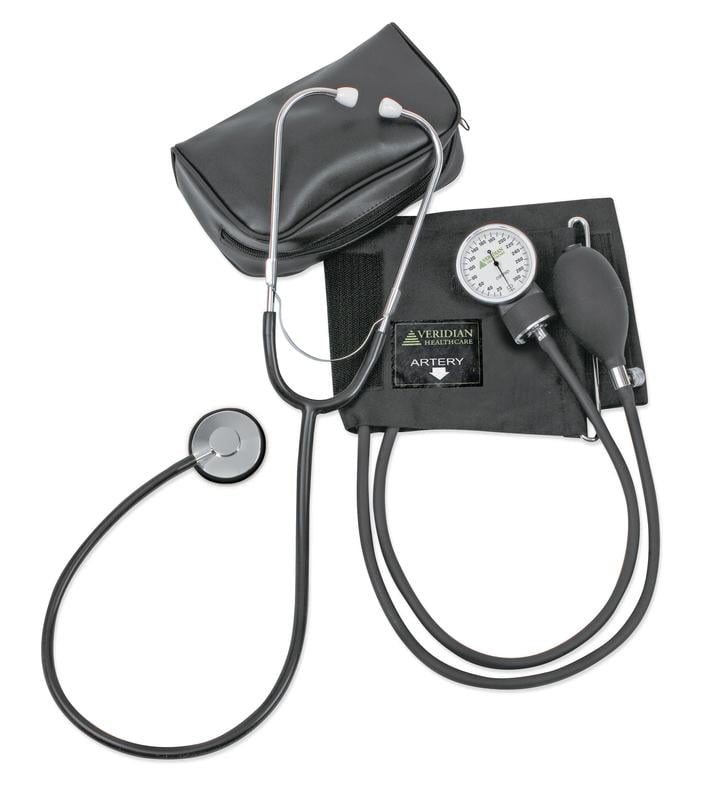 Veridian Health, Manual Blood Pressure Monitor with Stethoscope