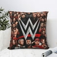 thumbnail image 6 of WWE Throw Pillow Cover Decoration Pillow Case Cushion for Home Sofa Couch 20"x20", 6 of 8