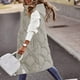 thumbnail image 1 of ICHUANYI Liquidación Chaqueta Casual para Mujer Abrigo sin Mangas con Cremallera cálida para Mujer Abrigo con Capucha Tops Chaleco ICHUANYI WER202308250437, 1 of 8