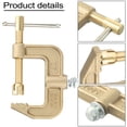 thumbnail image 2 of Chendee Copper 500A High Power Ground Earth Clamp G-Shaped Argon Welding Accessories, 2 of 9