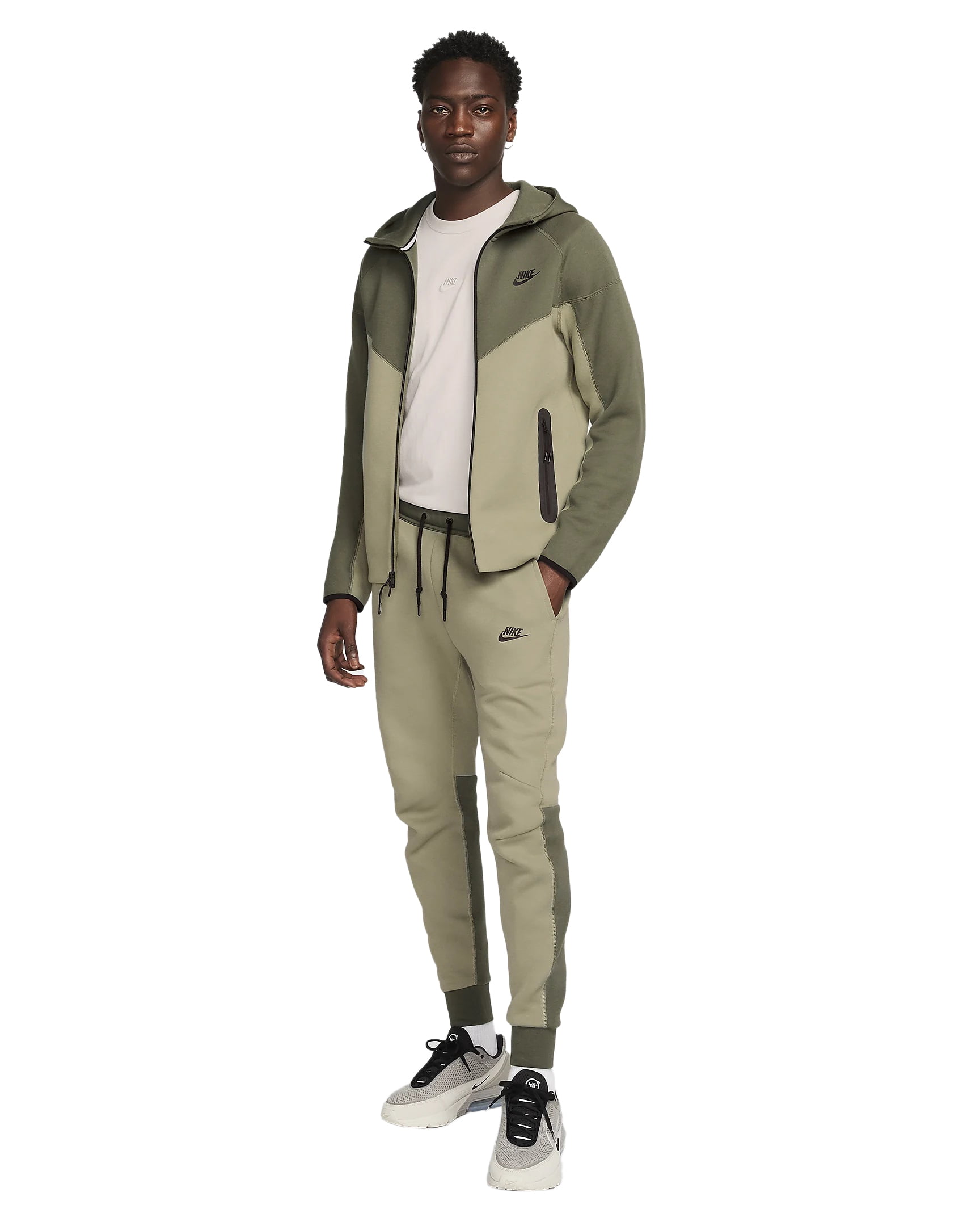 olive green nike jumpsuit mens