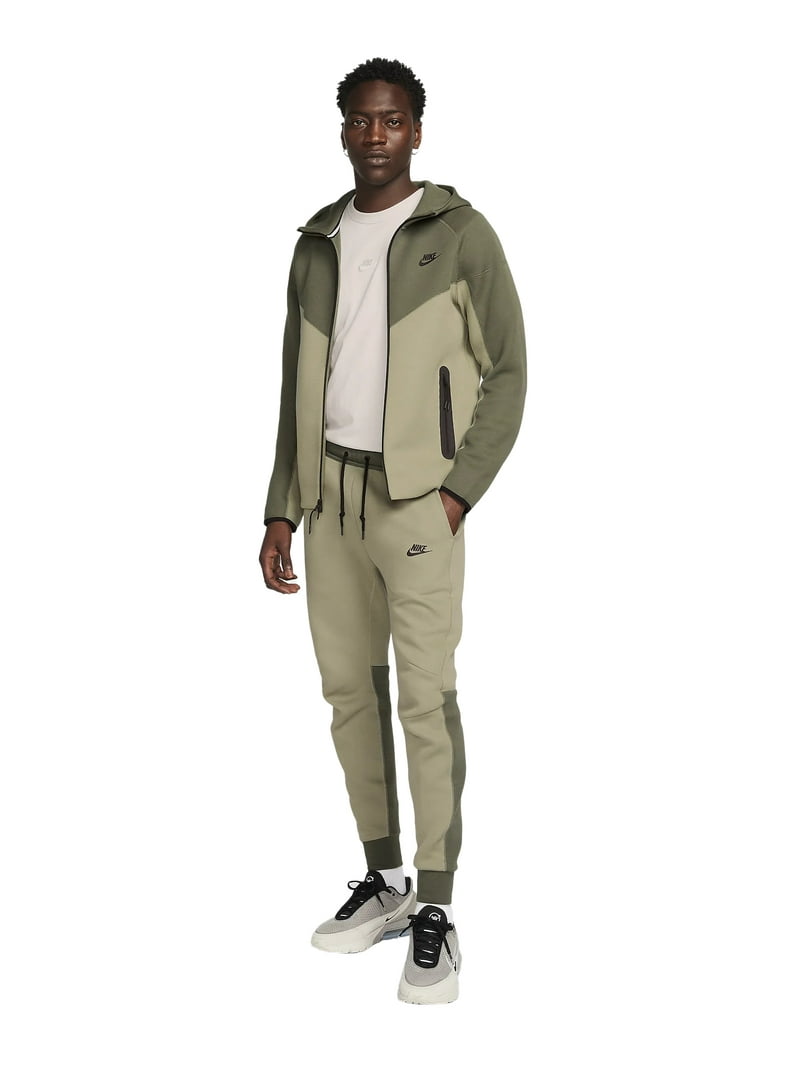 Men's Nike Sportswear Tech Fleece Olive/Mdm Olive Windrunner FZ