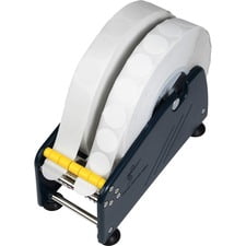 Tatco Adhesive-backed Mailing Seals - 1" Diameter - Circle - White - 5000 / Roll - 5000 / Roll | Bundle of 5