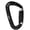 Black, variant on Riousery 12KN D-Shaped Buckle Carabiner Clip for Outdoor Camping Hiking, 7075 Aerospace Aluminum, Auto Lock System, Heavy Duty Accessory, 3.1 x 1.8 inches / 8 x 4.6 cm, Gray