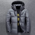 thumbnail image 4 of SD Abrigo De Invierno Extra Grueso Altamente Cálido Acolchado Casual Hombre Chamarra Para Exteriores, 4 of 4