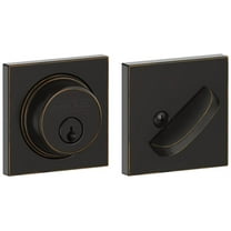 Schlage B60n-Col Single Cylinder Keyed Entry Grade 1 Deadbolt - Bronze