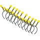 thumbnail image 1 of Paquete de 10 diademas con tentáculos de abeja, bandas para el cabello con forma de abeja, aros para el cabello para mujeres y niñas, suministros para fiestas de Halloween y Navidad, 1 of 5