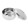 thumbnail image 2 of Jabonera universal de acero inoxidable para afeitar barba con tapa para hombre, 2 of 14