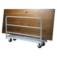 thumbnail image 3 of Raymond Products 3985 Heavy Duty Narrow Tall End Truck - 5'' Phenolic Casters  2 Fixed and 2 Swivel  2 Uprights, 3 of 4