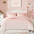 thumbnail image 1 of Juego de ropa de cama Wink Deer Kids, color rosa, 5 piezas, doble con edredón, 1 of 6