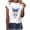 hgg101-White, variant on Women's Graphic T-Shirts Crewneck Boho Flowers Wildflowers Tee Cute Summer Shirts Short Sleeve T Shirt
