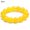 Yellow, variant on Jiaroswwei Women Beads Stretchy Glass Solid Color Natural Bracelet for Daily Wear