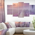 thumbnail image 1 of Sentier à Travers un Champ en Floraison - Grande Impression sur Toile d'Art Marin, 1 of 3