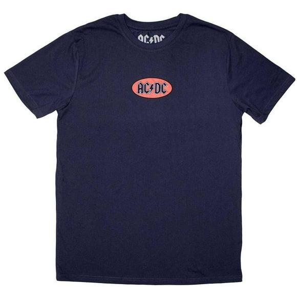AC/DC Adult Mini Oval Logo T-Shirt