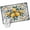 Blue, variant on 2x3 Ft Entryway Area Rug, Yellow Blue Lemon Kitchen Rug Runner Washable Floor Mat, Summer Botanical Watercolor Non Slip Indoor Door Mat Throw Carpet for Bathroom Living Room Bedroom