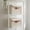 Large, variant on Decorative Linen Storage Boxes with Lids - Spacious Set of 2 Organizer Bins for Your Home Decor - The Perfect Small Container to Safely Store Photos, Documents and Memory Box Keepsakes in Style