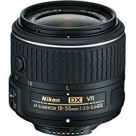 UPC: 0018208022113 | AF-S DX NIKKOR 18-55mm f/3.5-5.6G VR II