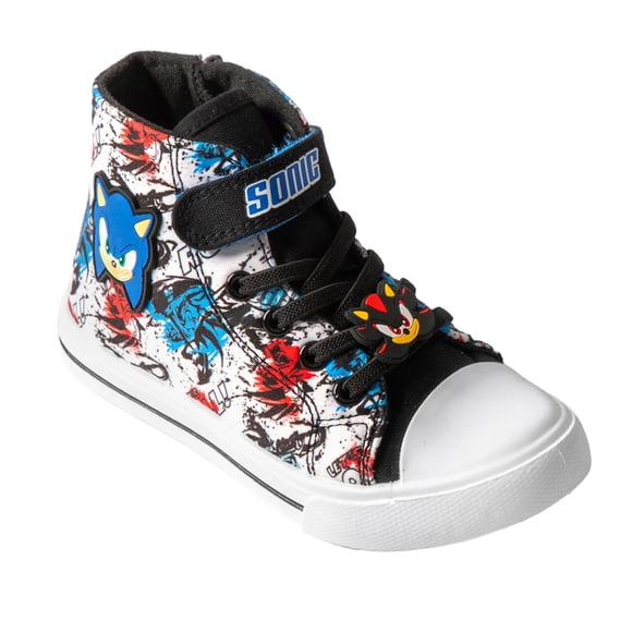 Sonic The Hedgehog Boys Graffiti Lace Up Trainers
