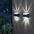 thumbnail image 2 of Luces Solares Luces de Cerca Brillantes para Exteriores Decoración de Patio Impermeable Al Aire Libre con Energía Solar, Luces Solares de Cubierta para Exteriores A, 2 of 5