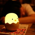 thumbnail image 3 of Lampe de Chevet Design Dessin Animé Mignon Port de Charge USB Luminosité Réglable Batterie Rechargeable Haute Capacité 1200mAh Portable pour Décoration Maison Déco Naissance, 3 of 7